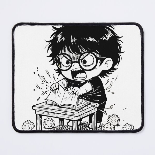 Item preview, Angry Child Torn Book Studies designed and sold by PixelStudioBe.