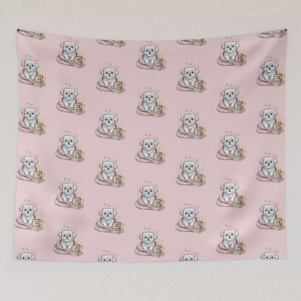 Item preview, Dog Mom Fuel Maltese Dogs Coffee Cozy Book Lover Cute Dog Mom Gift designed and sold by tamdevo1.