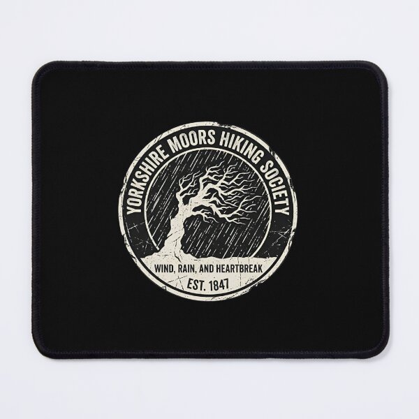 Item preview, Yorkshire Moors Hiking Society Wind Rain And Heartbreak Est 1847 Wuthering Heights designed and sold by Fenay Designs.