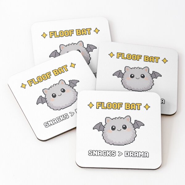 Item preview, A cute pixelated bat character on transparent background designed and sold by Creative88Art.