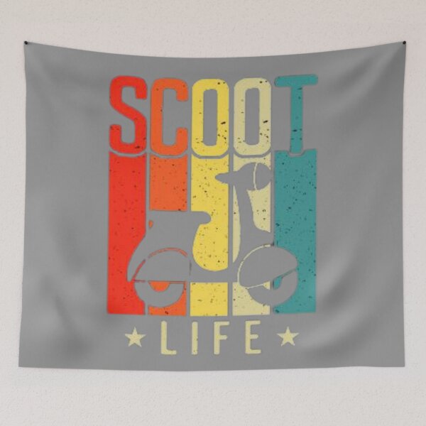 Item preview, Retro Scoot Life designed and sold by KrisGraphic45.