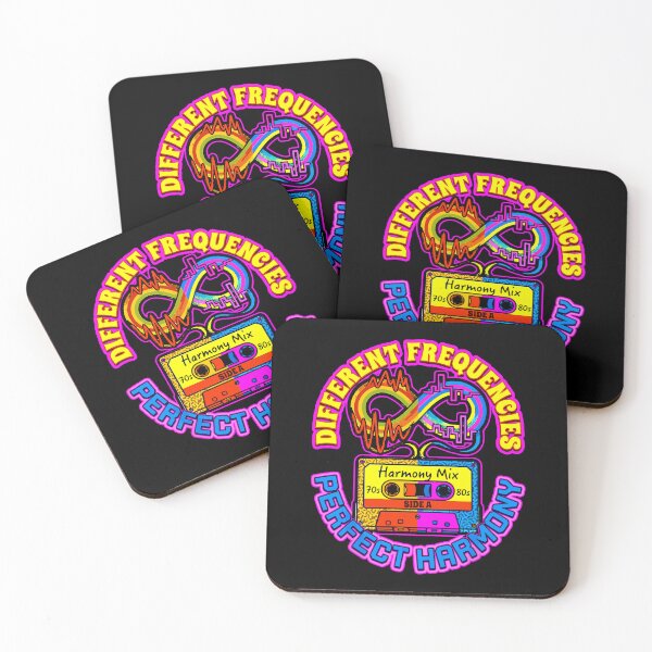 Item preview, Different Frequencies Perfect Harmony Cassette Autism Awarenes Neurodiversity designed and sold by phoebelevine.