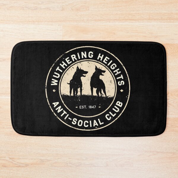 Item preview, Wuthering Heights Anti-Social Club Est 1847 Gothic Dogs designed and sold by Fenay Designs.