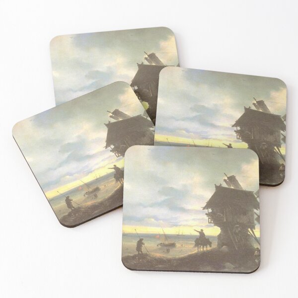 Item preview, Windmill on the Sea Coast designed and sold by SharonTheFirst.