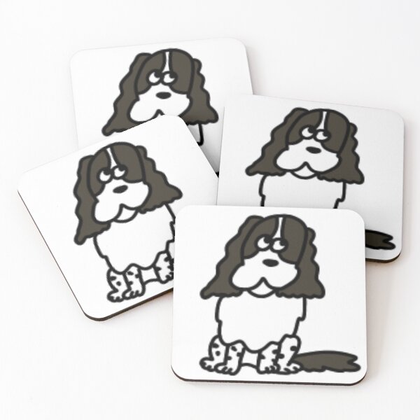 Item preview,  Funny Cocker Spaniel Dog Cartoon Cute Meme Art designed and sold by kpeco.