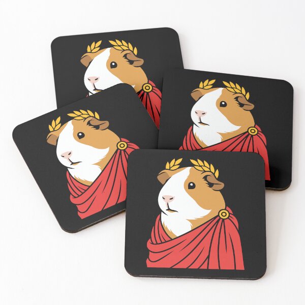 Item preview, Guinea Pig Caesar with Laurel Robes designed and sold by phoebelevine.