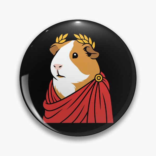 Item preview, Guinea Pig Caesar with Laurel Robes designed and sold by phoebelevine.