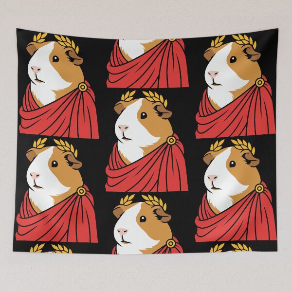 Item preview, Guinea Pig Caesar with Laurel Robes designed and sold by phoebelevine.