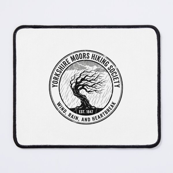 Item preview, Yorkshire Moors Hiking Society Est 1847 Wind Rain And Heartbreak Wuthering Heights designed and sold by Fenay Designs.
