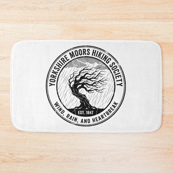 Item preview, Yorkshire Moors Hiking Society Est 1847 Wind Rain And Heartbreak Wuthering Heights designed and sold by Fenay Designs.