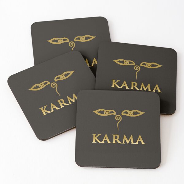 Artikelvorschau, Golden Karma Buddha Eyes – Minimalist Zen Yoga Design entworfen und verkauft von YogaMEHappy.