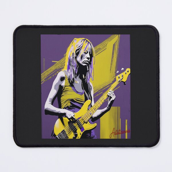 Item preview, Kim Gordon Indie Rock Bass Pop Art Portrait designed and sold by Artisticanvas.