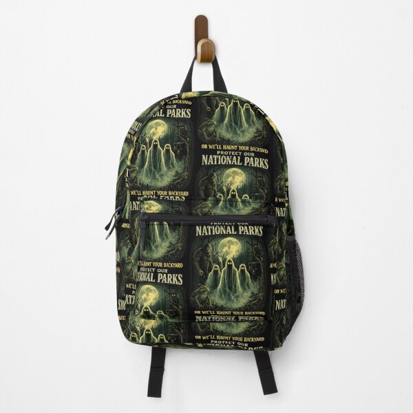 Item preview, Protect Our National Parks Or Well Haunt Your Backyard Weirdcore Horror designed and sold by phoebelevine.