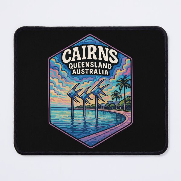 Item preview, Cairns Travel Queensland Tropical Australia  designed and sold by TomFrontierArt.