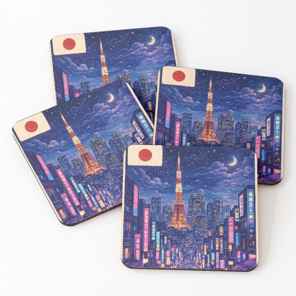 Item preview, Tokyo Tower - Japan designed and sold by devonclemon.