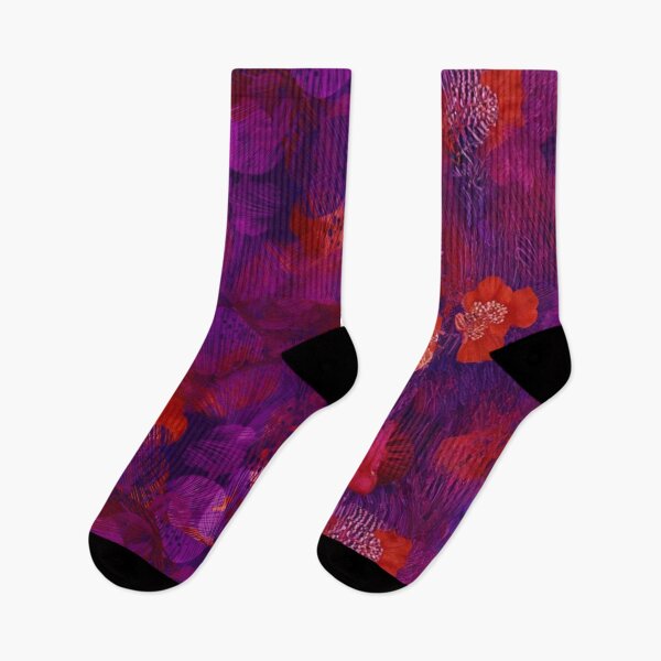 Item preview, Mystical Purple Floral Abstract designed and sold by Siriusvibes.