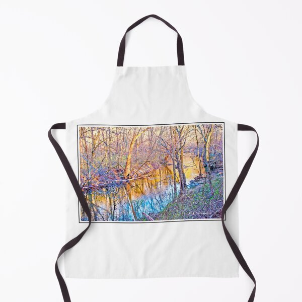 Item preview, Spring, Pennypack Creek, Montgomery County, Pennsylvania, Digital Illustration designed and sold by AMacGPhilly.