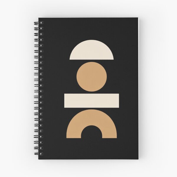 Item preview, Abstract Shape Stack on Black designed and sold by ArtoryNest.