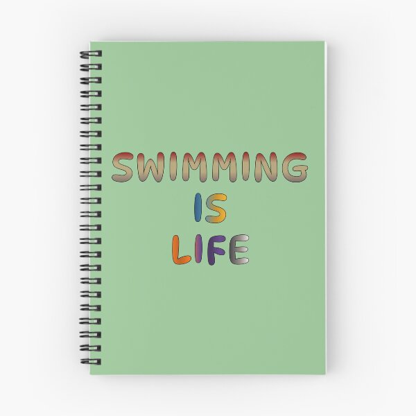 Item preview, Swimming Is Life Design #4 designed and sold by Holy JM Designs.