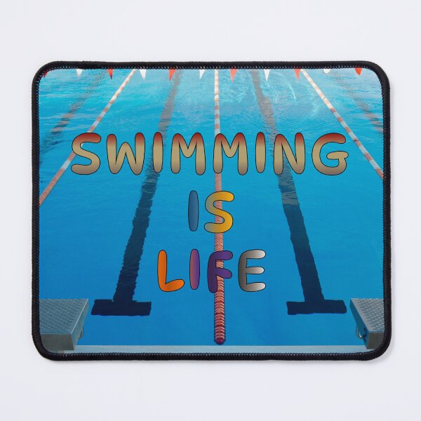 Item preview, Swimming Is Life Design #4 designed and sold by Holy JM Designs.