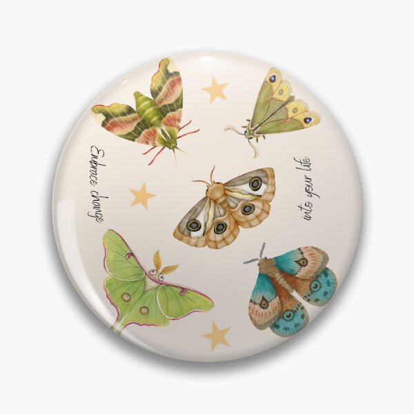 Item preview, Moth Butterfly, Artsy Goth, Trendy Bug, Insect Goblincore, Cottagecore  Moth, aesthetic moth  designed and sold by MakitoDesign.
