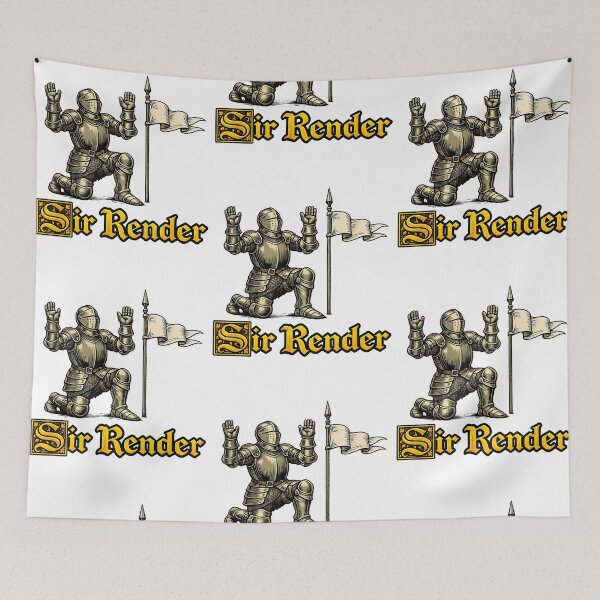 Item preview, Sir Render Knight Meme Medieval Sarcasmo Divertido Humor Generación Z designed and sold by phoebelevine.