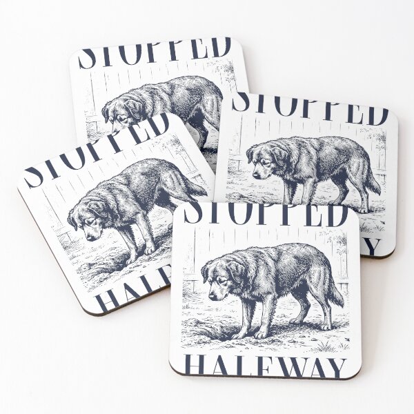 Item preview, Stopped Halfway Dog, Procrastination Mood, Low Energy Humor, Relatable Lazy Dog, Vintage Engraving Animal Design designed and sold by TeeVerse27.