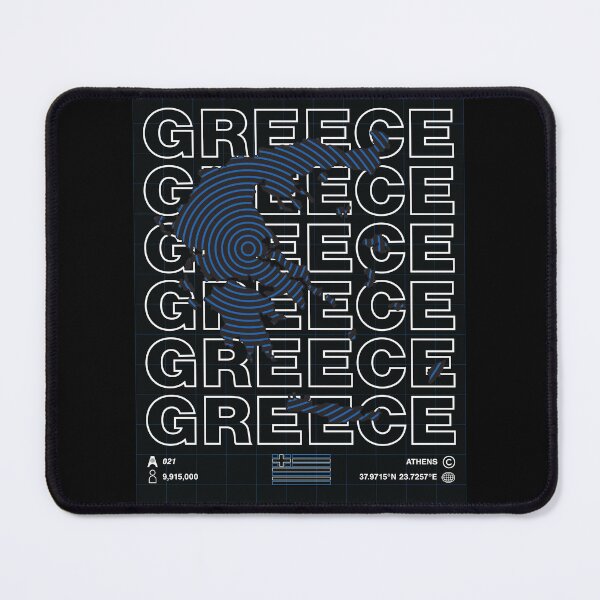 Item preview, Greece Minimal Map designed and sold by Atlas-Array.