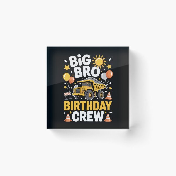 Item preview, Big Bro Birthday Crew designed and sold by jkrphoto.