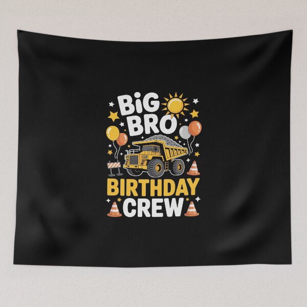 Item preview, Big Bro Birthday Crew designed and sold by jkrphoto.