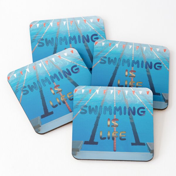 Item preview, Swimming Is Life Design #5 designed and sold by Holy JM Designs.