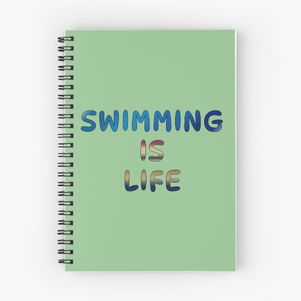 Item preview, Swimming Is Life Design #5 designed and sold by Holy JM Designs.