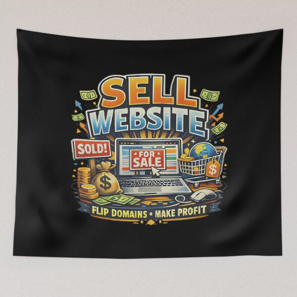 Item preview, Sell Website Domain Flipping And Online Business F designed and sold by stershopepie.