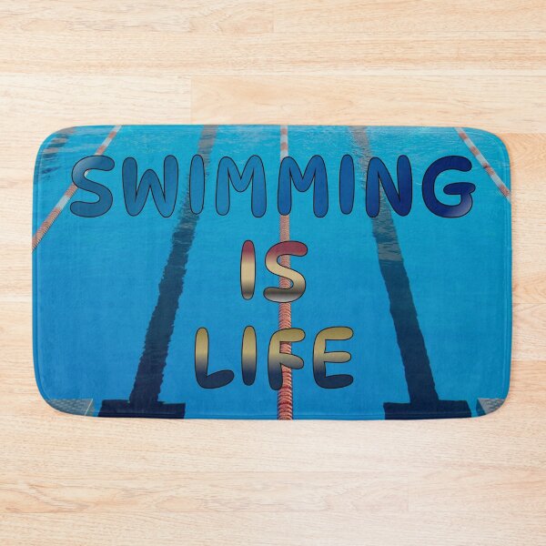 Item preview, Swimming Is Life Design #5 designed and sold by Holy JM Designs.