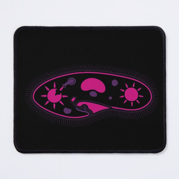 Item preview, Stylized Diagram of Paramecium Science Pink and Purple designed and sold by Bio Tech Art.