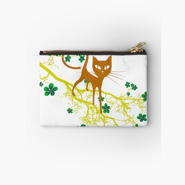 Item preview, Romantic Cat with Heart Shaped Tail on Branch designed and sold by busurman.
