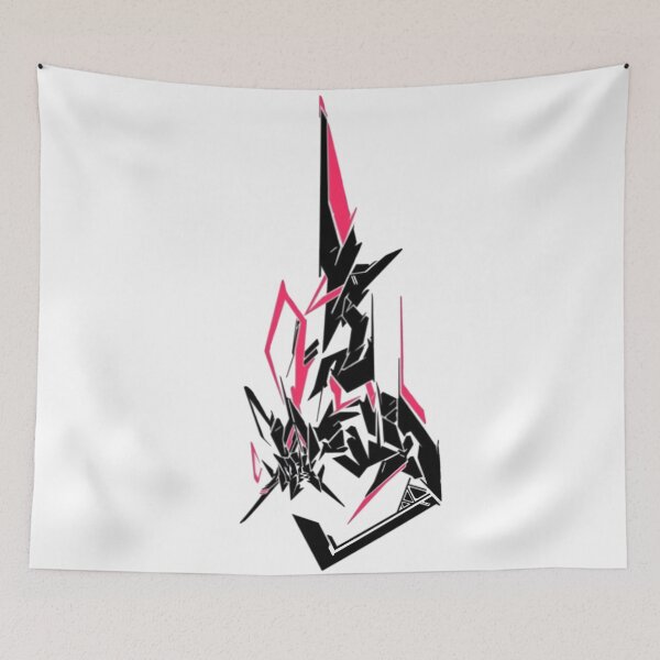 Item preview, Neon Cyber Lightning Spike – Futuristic Abstract Red & Black Energy Design designed and sold by Dyan4.