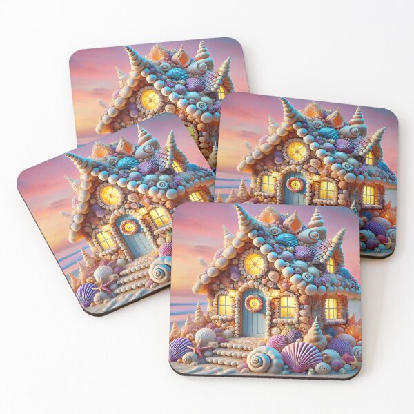 Item preview, Seashell Cottage Sunset Beach designed and sold by NancyzKreations.