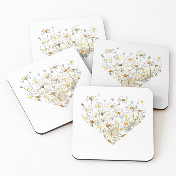 Item preview, Field of daisies  designed and sold by uunaa.