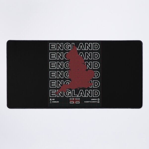 Item preview, England Minimal Map designed and sold by Atlas-Array.