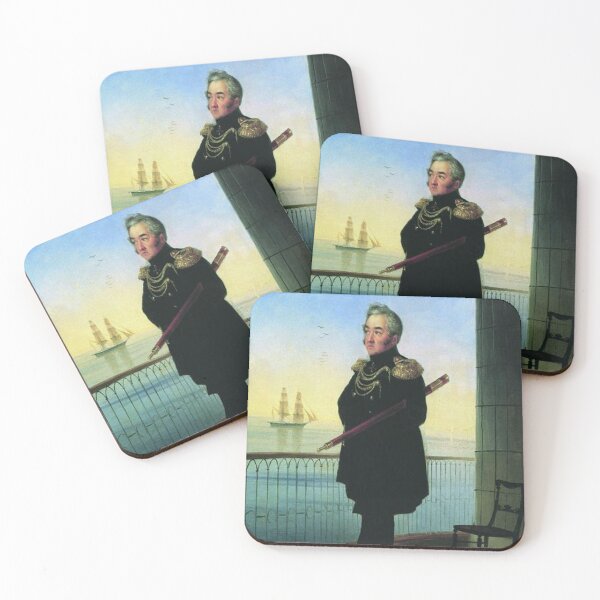 Item preview, Portrait of Vice Admiral M.P. Lazarev designed and sold by SharonTheFirst.