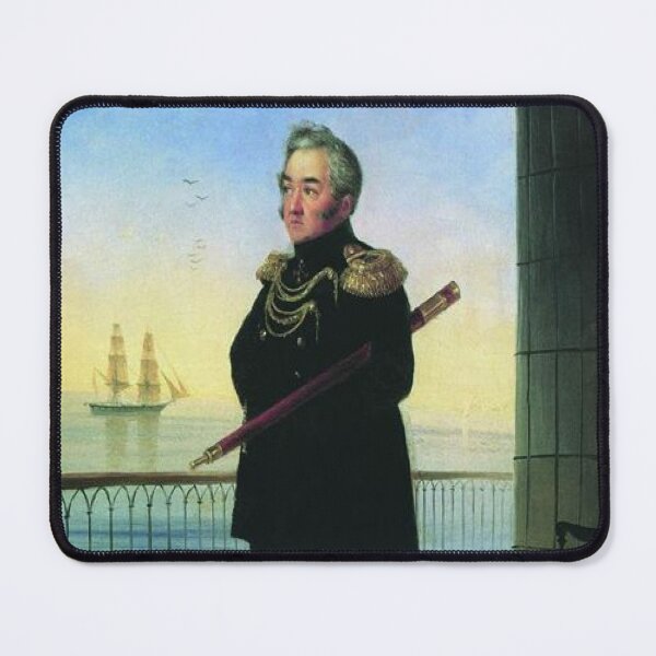 Item preview, Portrait of Vice Admiral M.P. Lazarev designed and sold by SharonTheFirst.