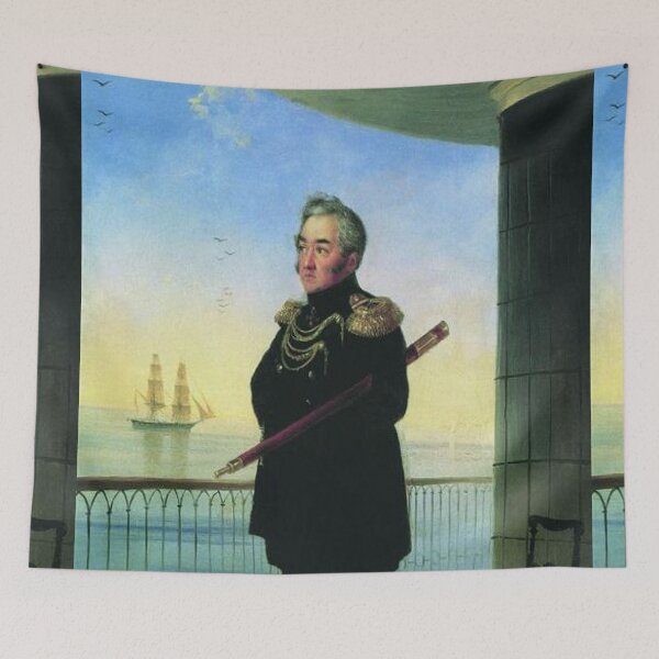 Item preview, Portrait of Vice Admiral M.P. Lazarev designed and sold by SharonTheFirst.