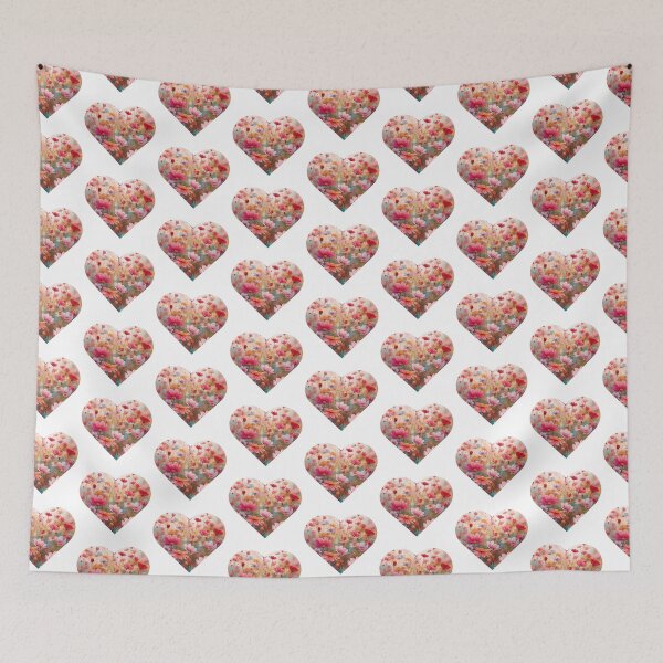 Item preview,  Field of rainbow cosmos flowers designed and sold by uunaa.