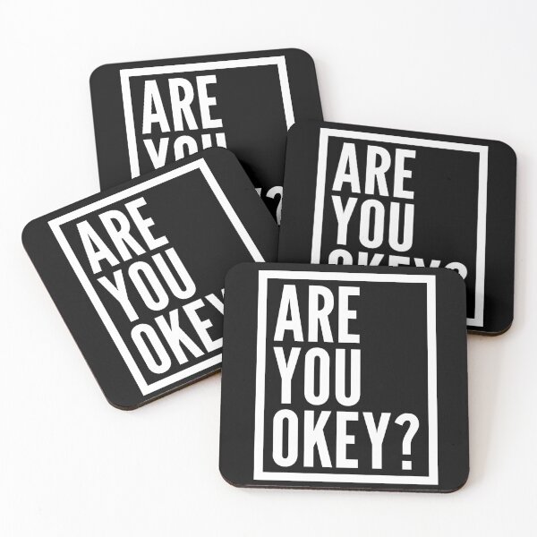 Item preview, Bold "ARE YOU OKEY?" Typography Graphic designed and sold by Vision Crafted.