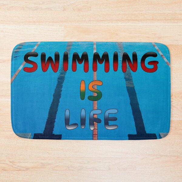 Item preview, Swimming Is Life Design #6 designed and sold by Holy JM Designs.