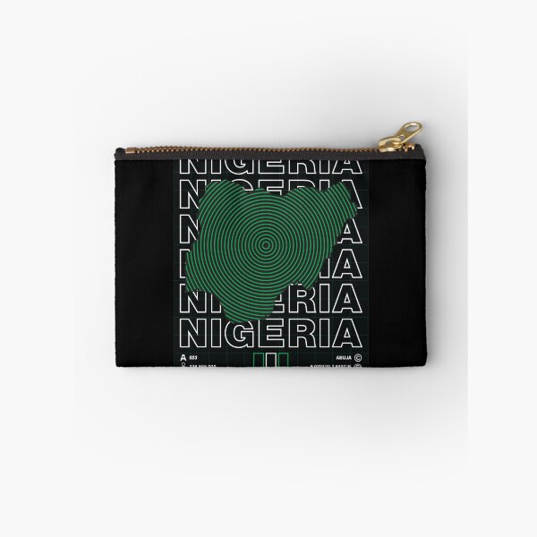 Item preview, Nigeria Minimal Map designed and sold by Atlas-Array.
