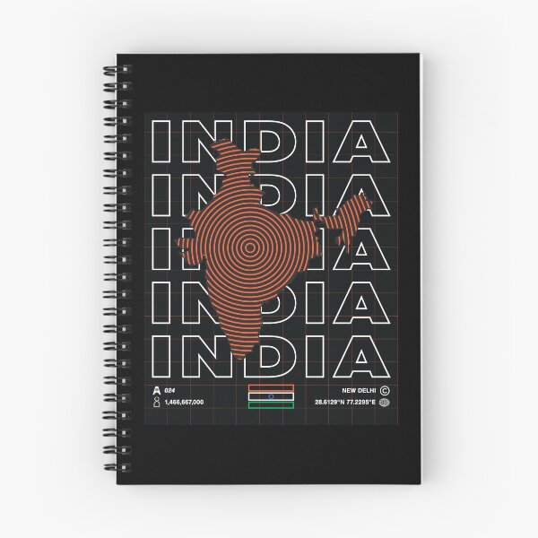Item preview, India Minimal Map designed and sold by Atlas-Array.