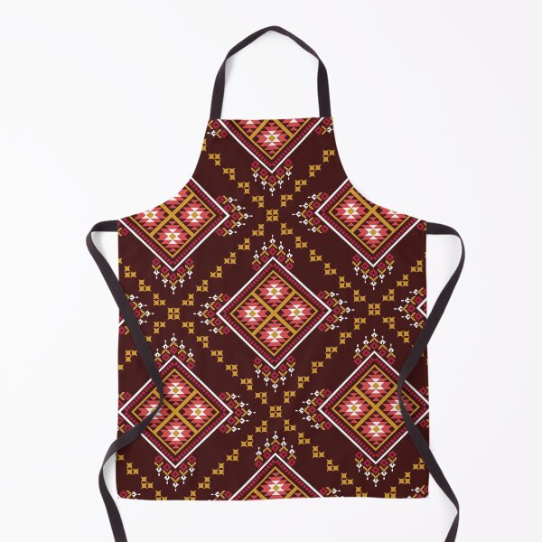 Item preview, Decorative Geometric Diamond Pattern in Dark Red designed and sold by PowerAntShop.