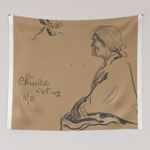 Item preview, New Upload - Maynard Dixon - Best Artist  -  Navajo Seated Woman, with Hair - Maynard Dixon  designed and sold by MirandaZArt.